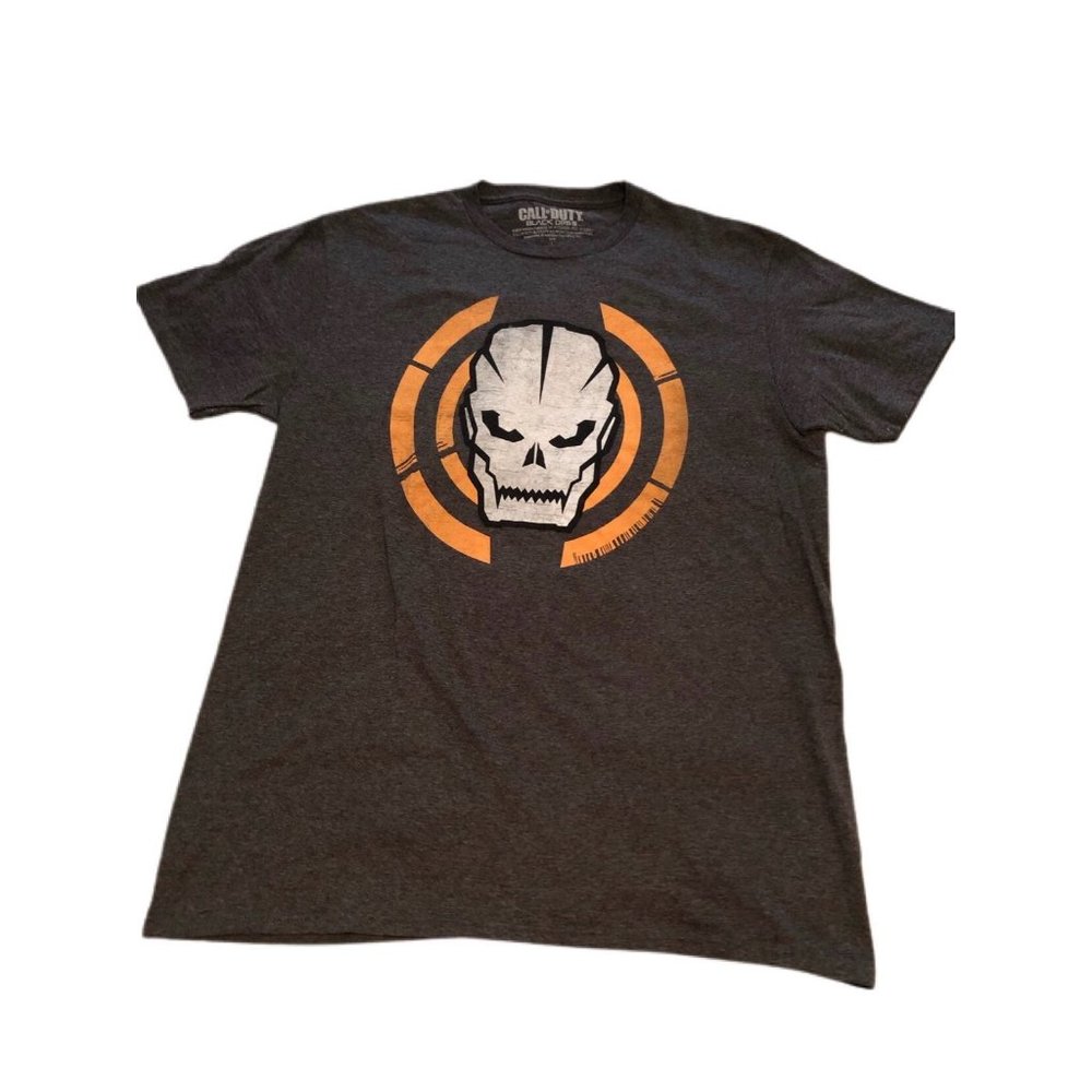Activision Call Of Duty Black Ops Sz L Tshirt dark gray Cotton